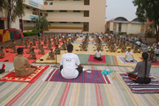 Lasalgaon College-Yoga Day